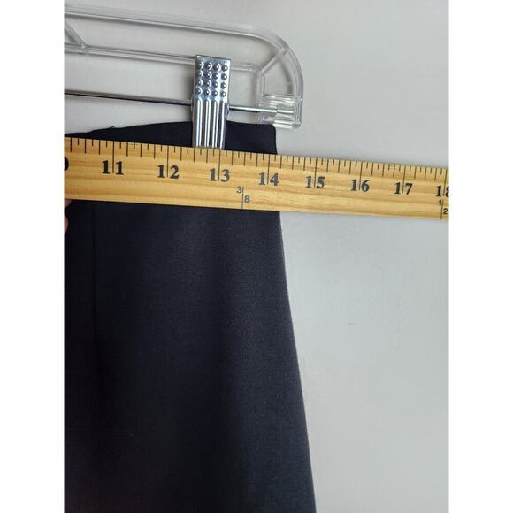 Staud Yang Ponte knit skirt sz M side suits black white Careerwear professional - Picture 9 of 10